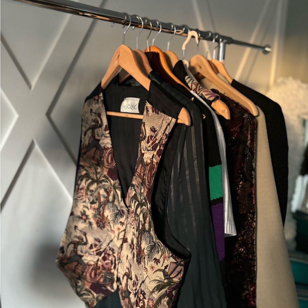 Floral Tapestry Vest